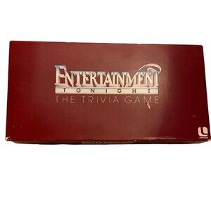 4117 Entertainment Tonight Trivia VTG board game